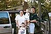 Karen Vavrek Bone Family. (L-R) Karen (1966), Trevor (1996), Joshua (1998), Todd (196?). Karen and T