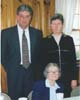 Delia Powell Creech (1913), her daughter Janice Marie Creech Barefoot (1948), her son Durward Creech