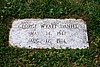 George Wyatt Daniel (1947-1974) gravestone at Cemetery, Nashville, North Carolina.<br>Source: Allen