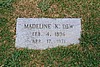 Madeline Koonce Dew (1896-1971) gravestone.<br>Source: Allen Dew, Creedmoor, North Carolina