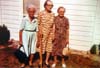 Pictured L-R: Annette Blankship Koonce, Dollie Koonce, Mary Roburties (Burties) Luman Koonce. Pictur