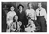 Jessie Della Koonce, Courtney Koonce, baby Grady Johnson; back row - Una Mae, Wiley, Little Caroline
