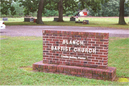 Blanch Baptist Church Cemetery, Blanch, Caswell County, North Carolina.<br>Source: Allen Dew, Creedm