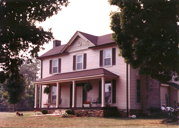 John Ferdinand Walters (1850-1928) restored homeplace near Blanch NC; now owned by Charles Sidney Wa