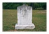 Wyatt Rufus Walters (1860-1926) gravestone, Brassfield Church Cemetery, Wilton NC.<br>Source: Allen