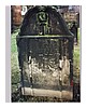 Elizabeth Robertson Watters (1697-1760) gravestone at Restalrig, Scotland, which is a small village 
